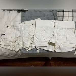 Pair of 2 White Shorts